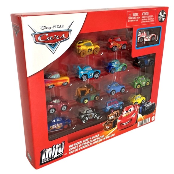 Disney Pixar Cars Mini Racers 15 Pack - Picture 10 of 10
